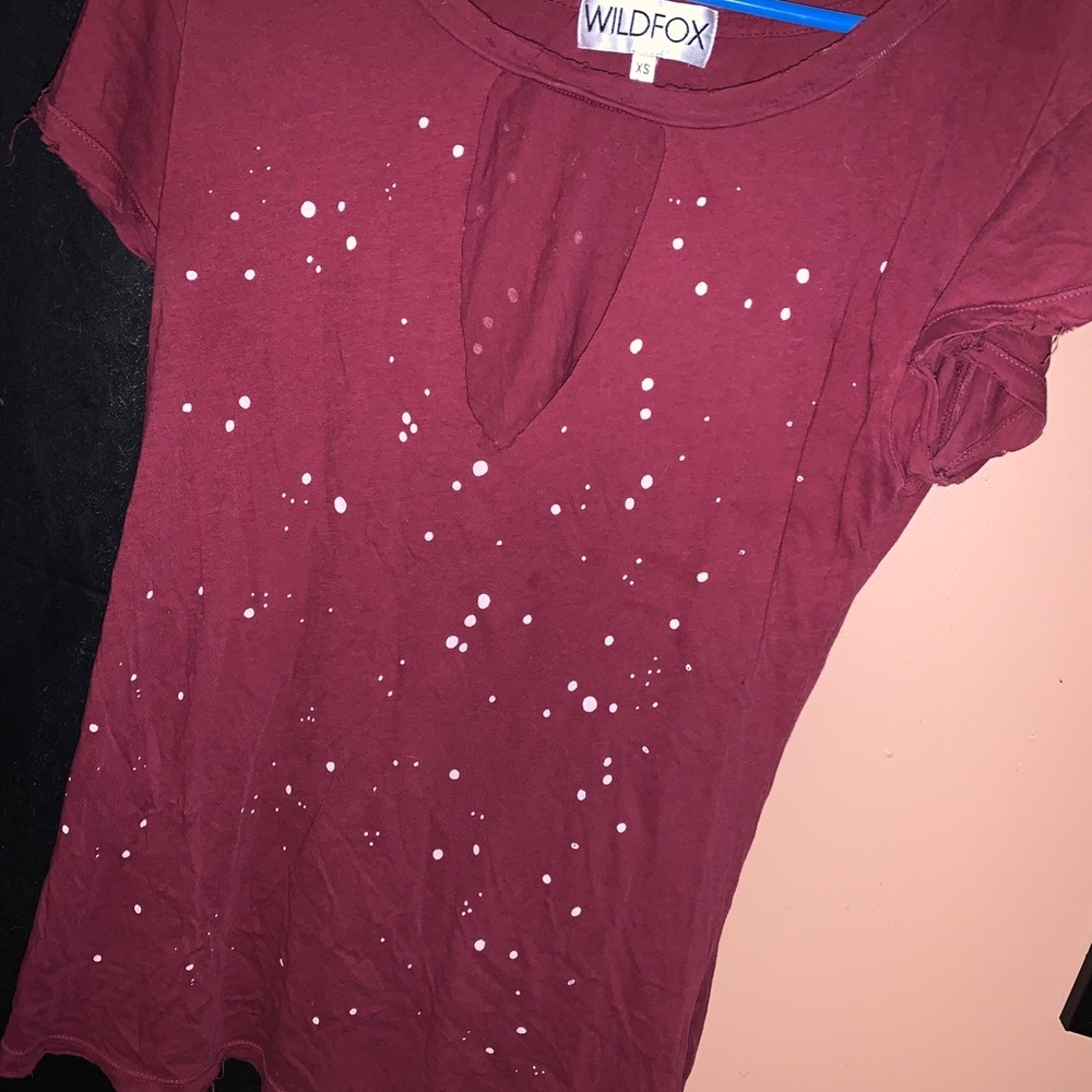 Distressed top